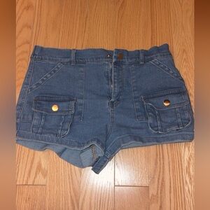 Fashion Nova Classic Blue Jean Shorts